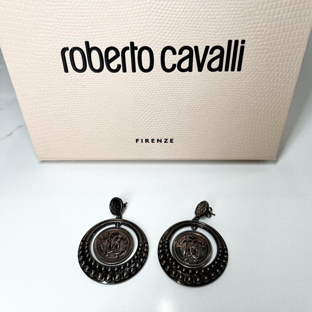 GORGEOUS ROBERTO CAVALLI EARRINGS